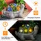 Garden Statues, Turtle Garden Decor Clearance Solar Statue with 7 LED Lights Outdoor Ornament for Outside, Turtle Garden Figurines Cute Decorations for Patio Yard Lawn Gifts